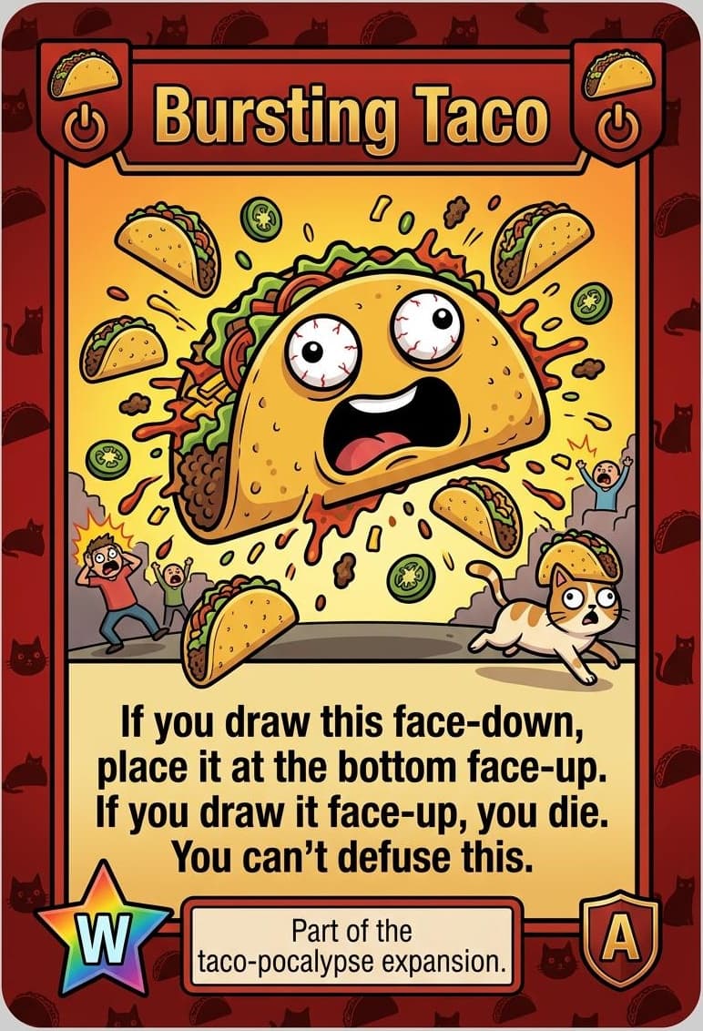 Bursting Taco