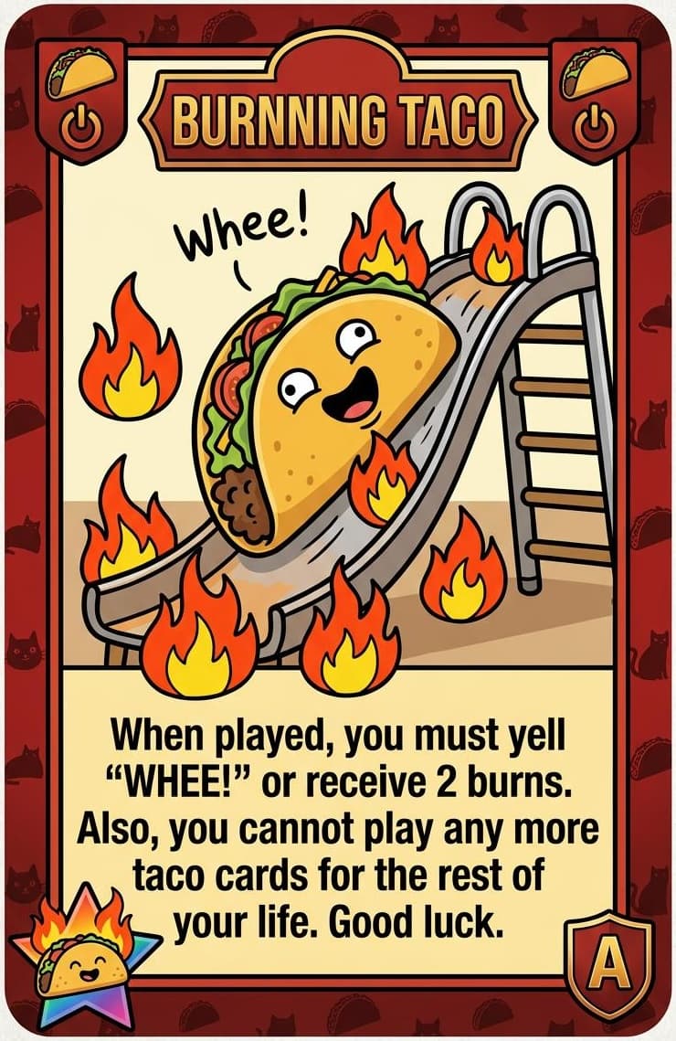Burnning Taco