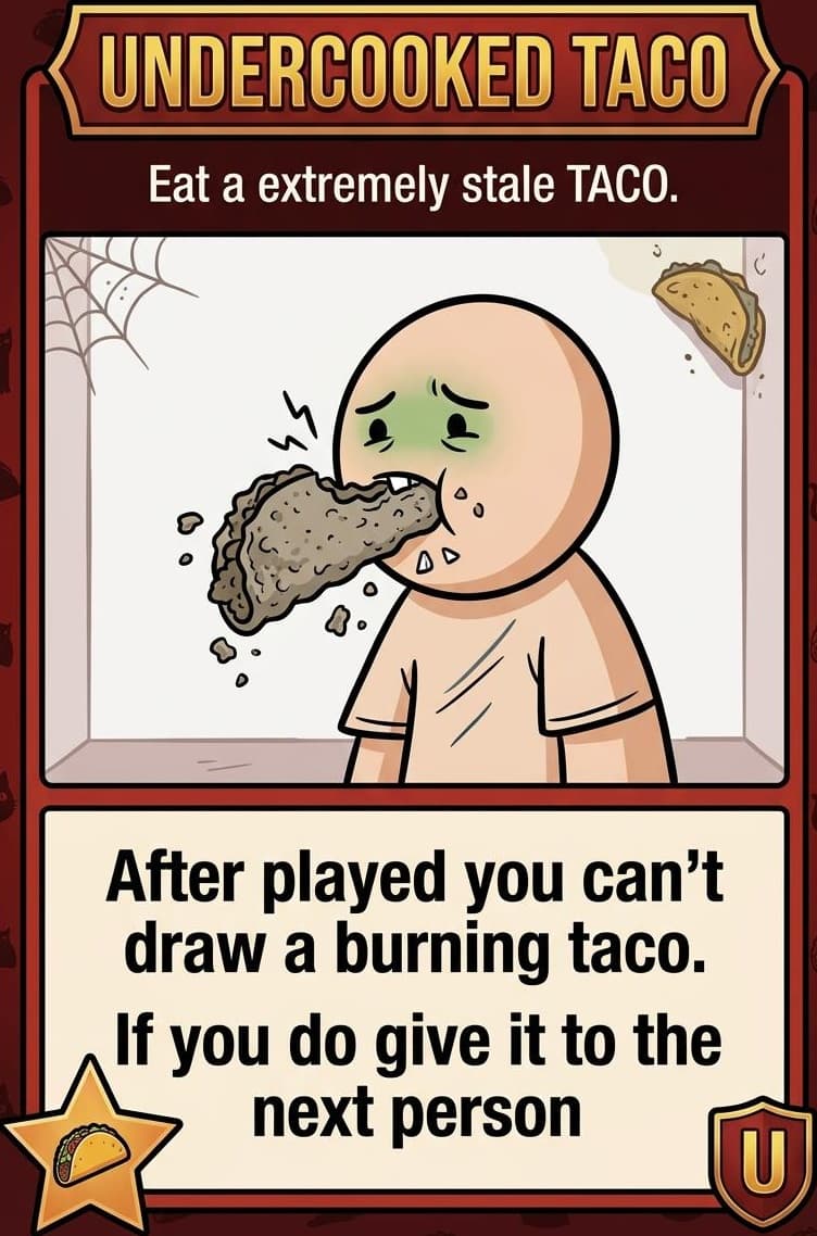 Undercooked Taco