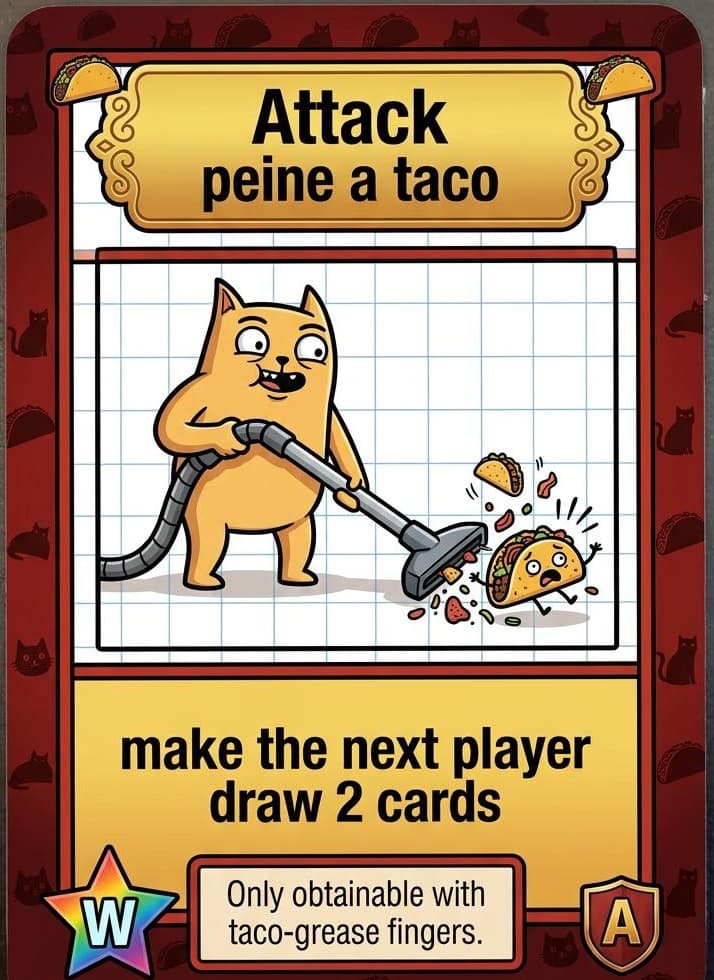 Attack Peine A Taco