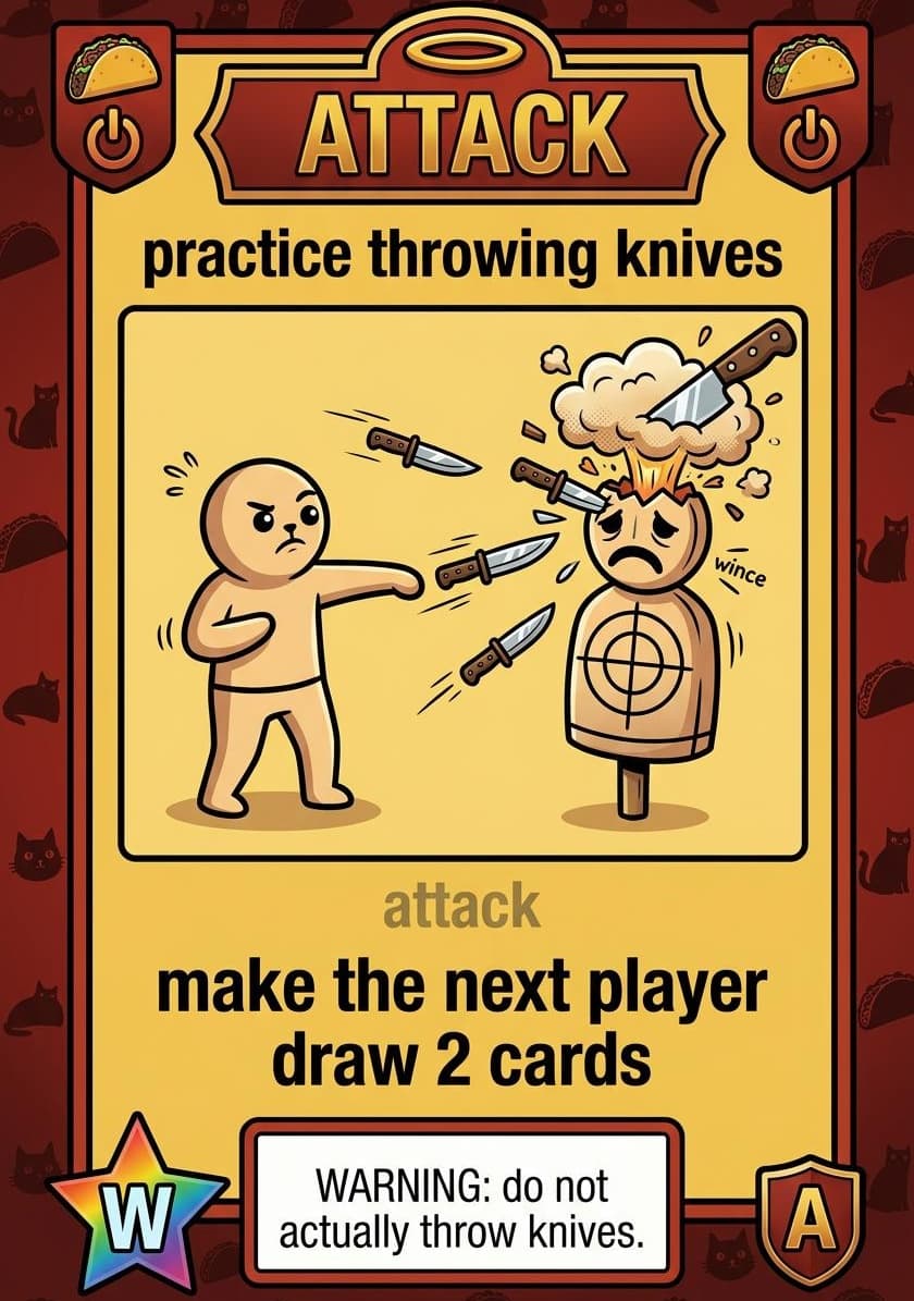 Practice Throwing Knives