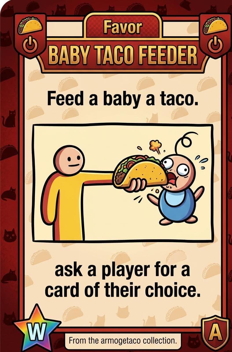 Baby Taco Feeder