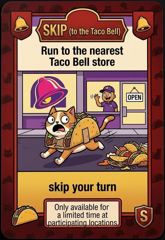 Skip (To The Taco Bell)